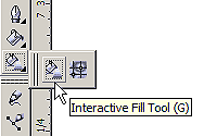 Interactive Fill Tool Corel