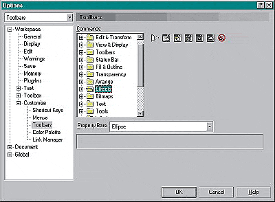 Options for Contour and other Effects