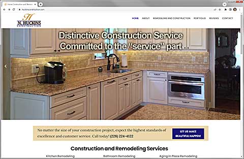 Huckins Construction home remodeling and construction services for Mississippi Gulf Coast area