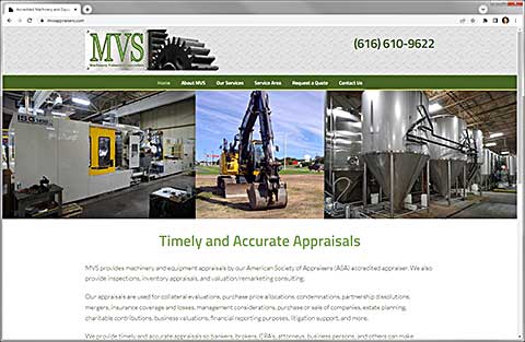 MVS Accredited Machinery and Equipment Appraisals